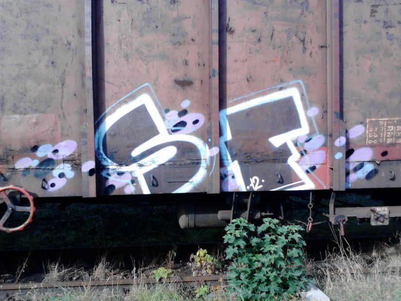 Graffiti Train - Photo by fotograff - sf