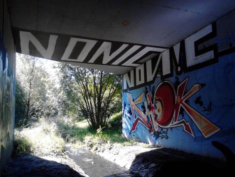 Graffiti Bombing - Photo by fotograff - nonic, khok (2012)