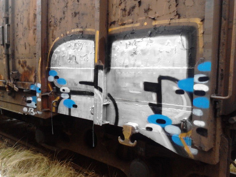 Graffiti Train - Photo by fotograff - sf