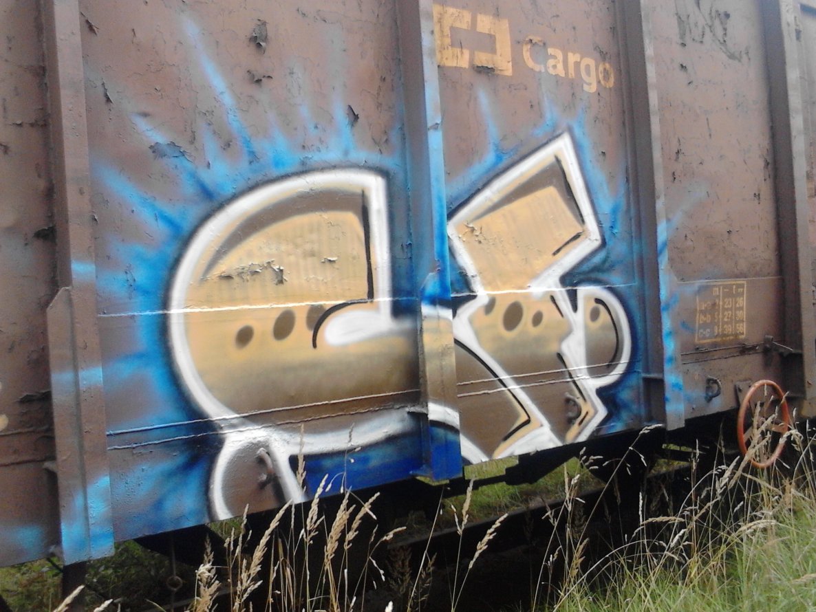 Graffiti Train - Photo by fotograff - sf