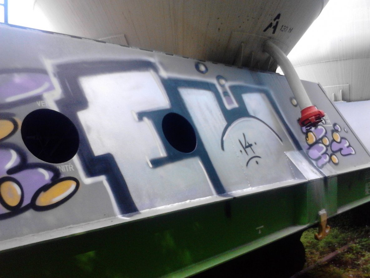 Graffiti Train - Photo by fotograff