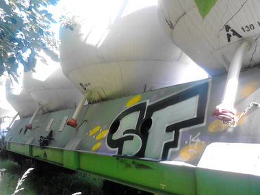 Graffiti Train - Photo by fotograff