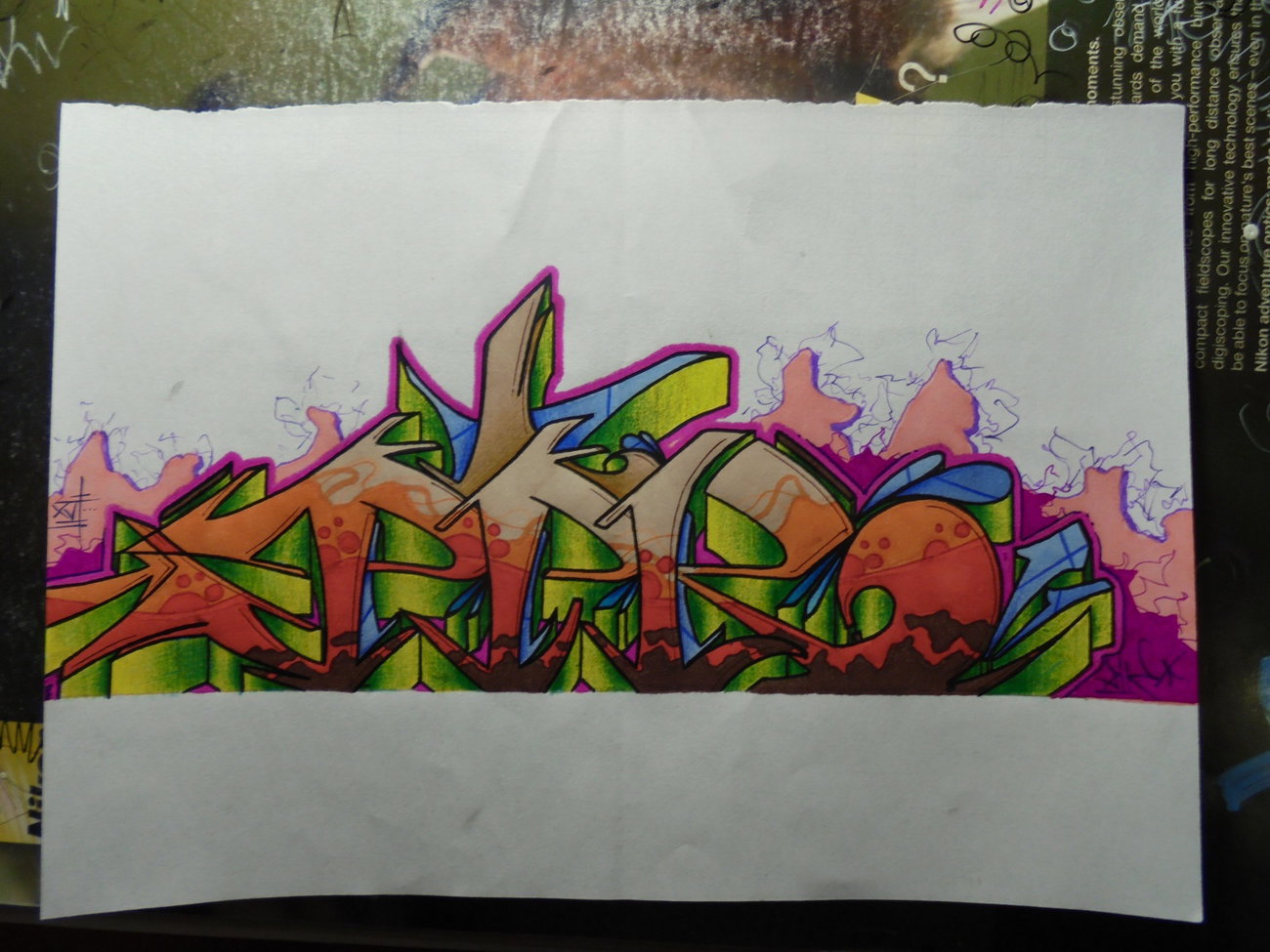 Graffiti Sketch - Photo by fourtyseven - pik, again (2016)