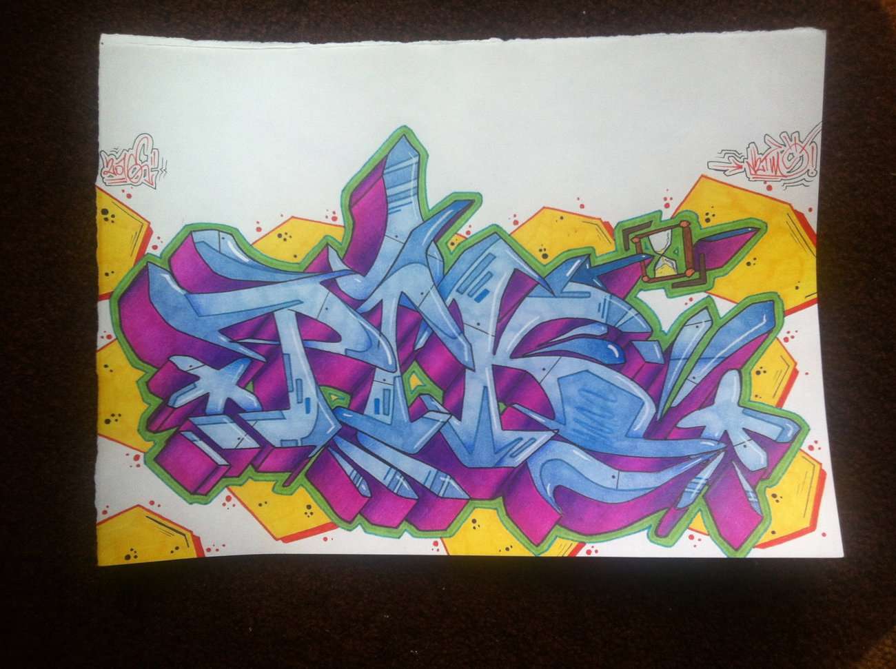 Graffiti Sketch - Photo by fourtyseven - pik, zwk, nt2w (2016)