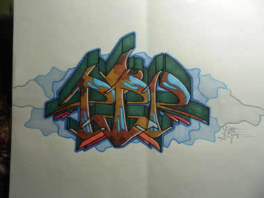 Graffiti Sketch - Photo by fourtyseven (2015)