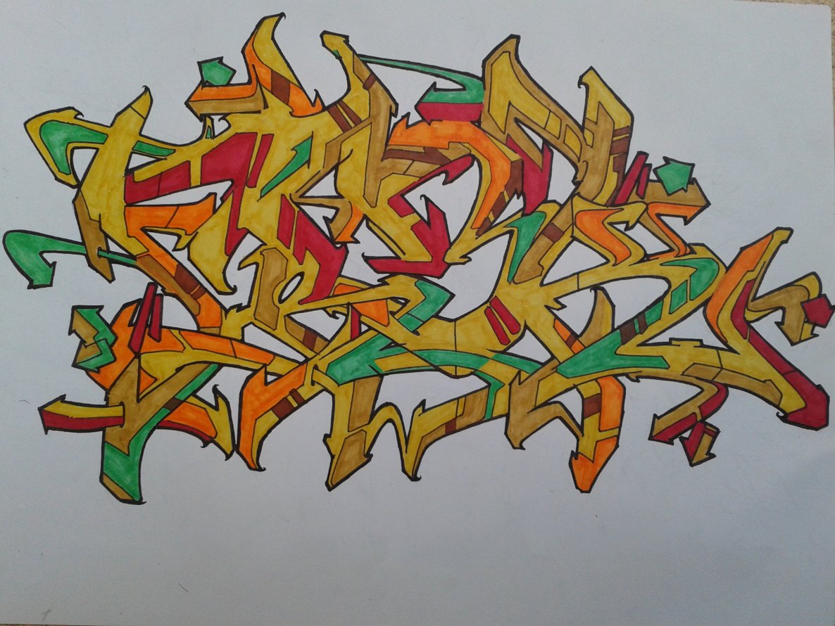 Graffiti Sketch - Photo by fr3ak