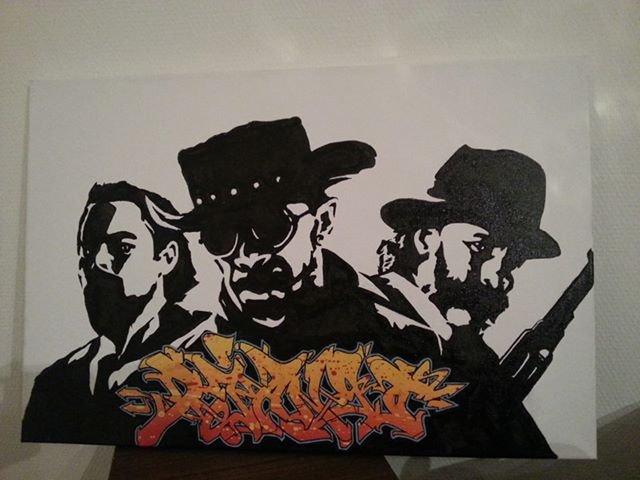 Graffiti Sketch in Berlin - Photo by fr3ak - Django, Freak, Fr3ak (2014)