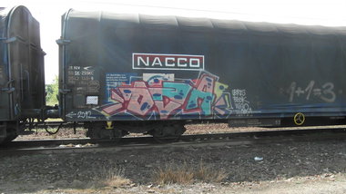 Graffiti Train - Photo by fr8pics - oda, fr8, freight