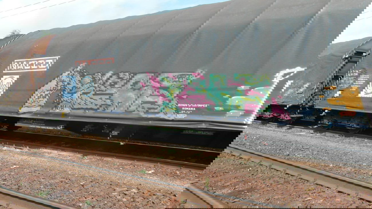 Graffiti Train - Photo by fr8pics - tssa, fr8, freight