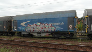 Graffiti Train - Photo by fr8pics - atez, fr8, freight