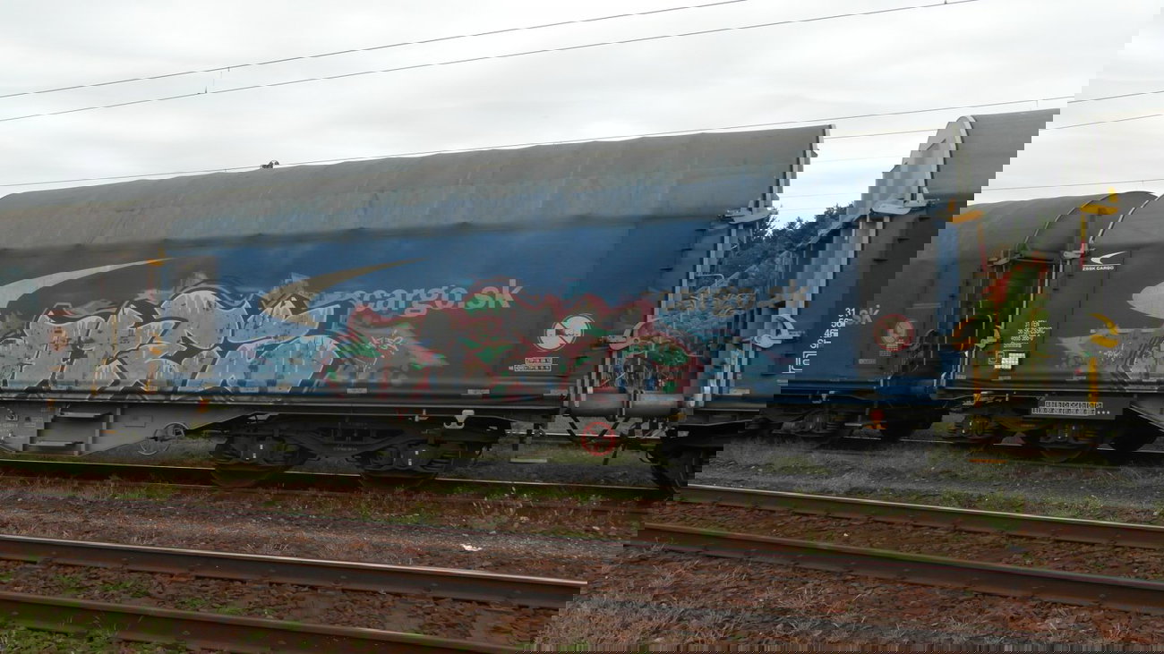 Graffiti Train - Photo by fr8pics - atez, fr8, freight