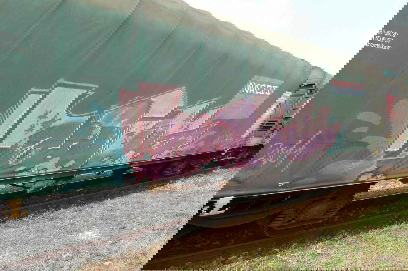 Graffiti Train - Photo by fr8pics - bonus, fr8, freight