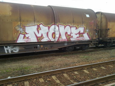 Graffiti Train - Photo by fr8pics - more