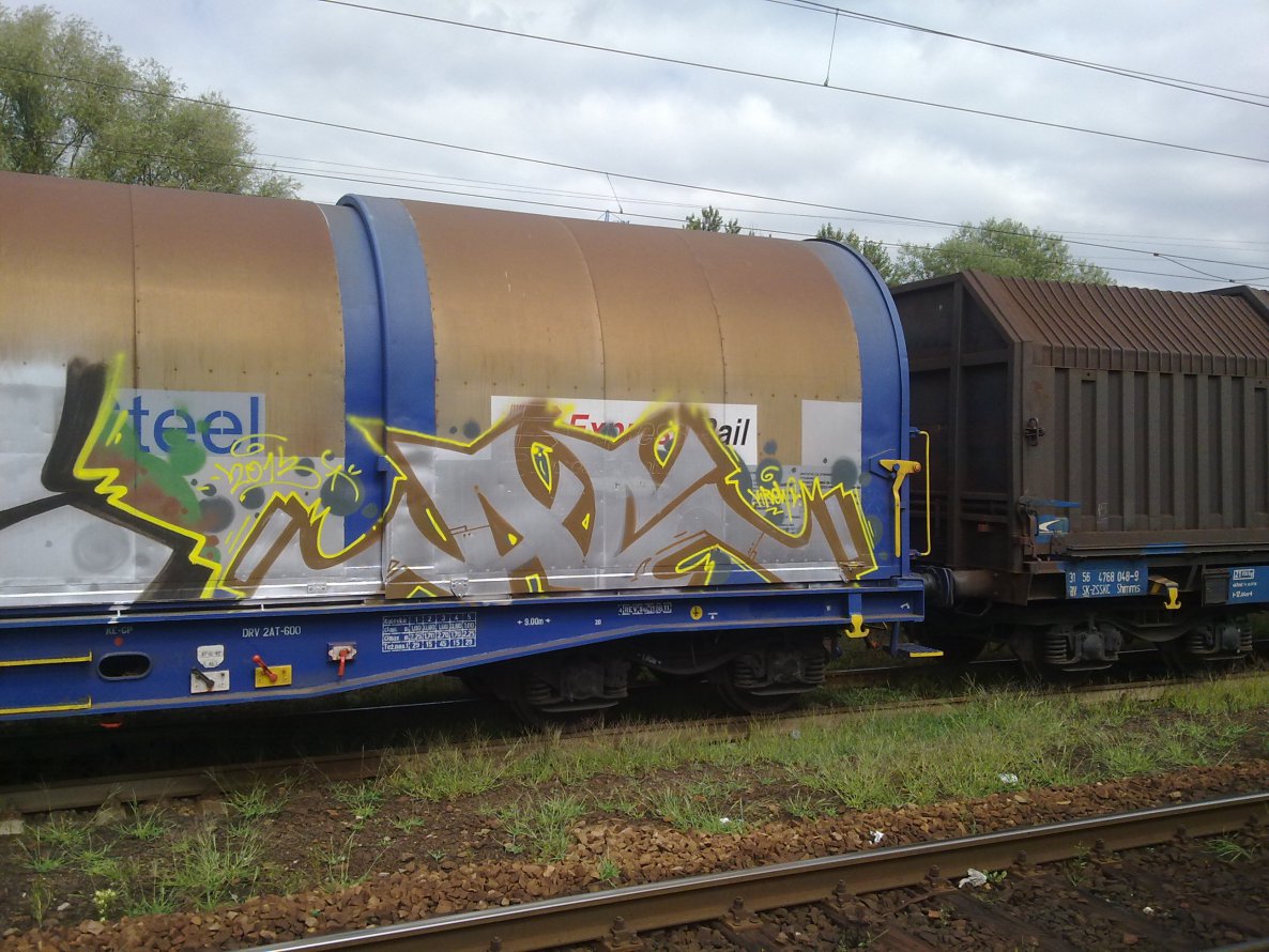 Graffiti Train - Photo by fr8pics - ac