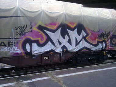 Graffiti Train - Photo by fr8pics - ac