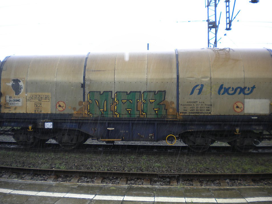 Graffiti Train - Photo by fr8pics - mar