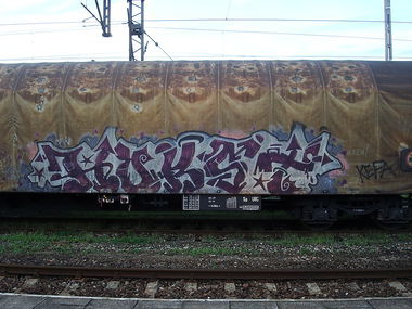Graffiti Train - Photo by fr8pics - horst