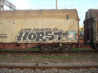 Graffiti Train - Photo by fr8pics - horst