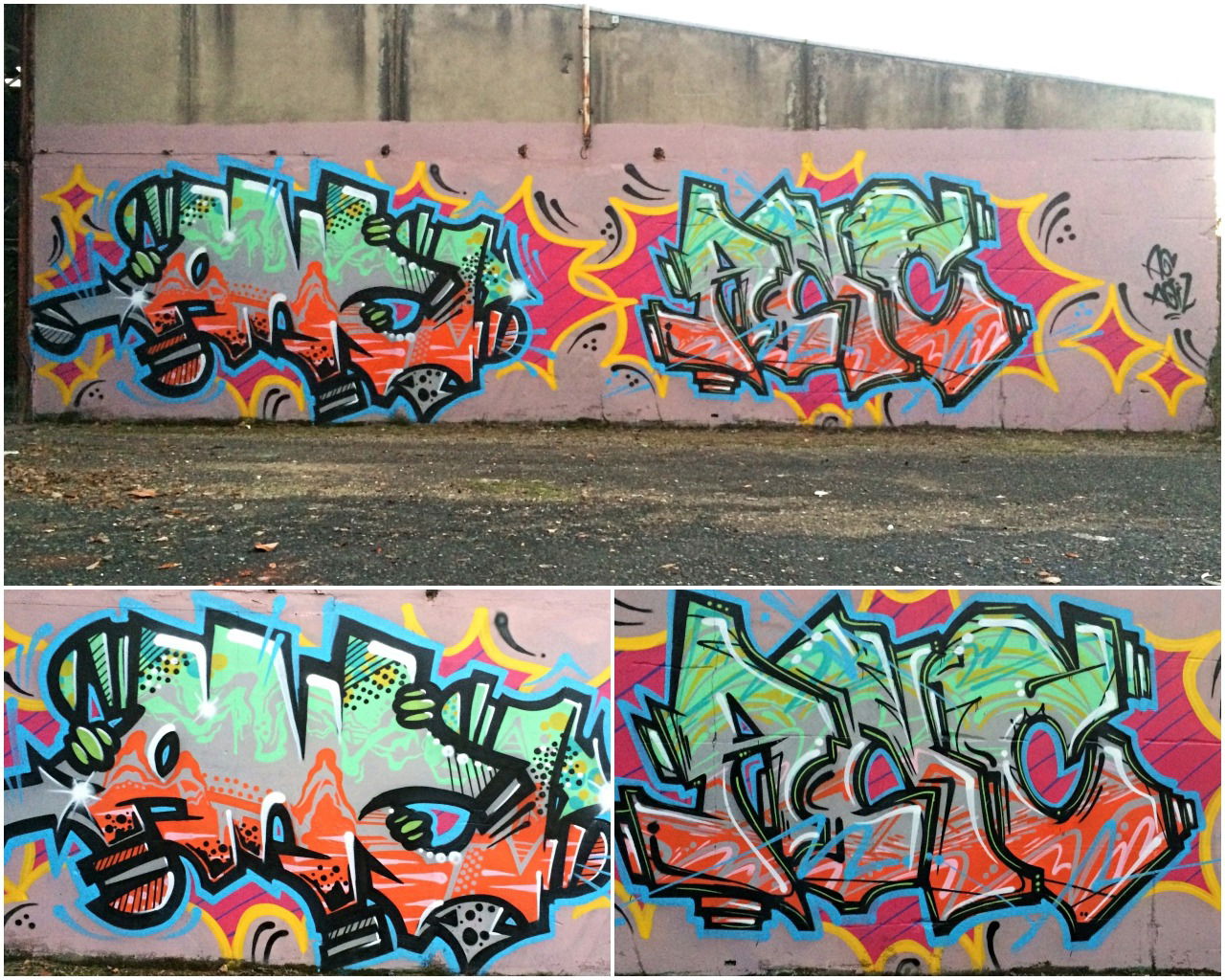Graffiti Bombing - Photo by fragil - ANC, ANC
