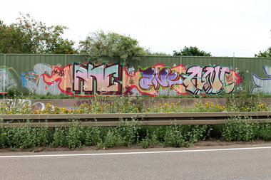 Graffiti Bombing - Photo by fragil - ANC, ANC, ANC