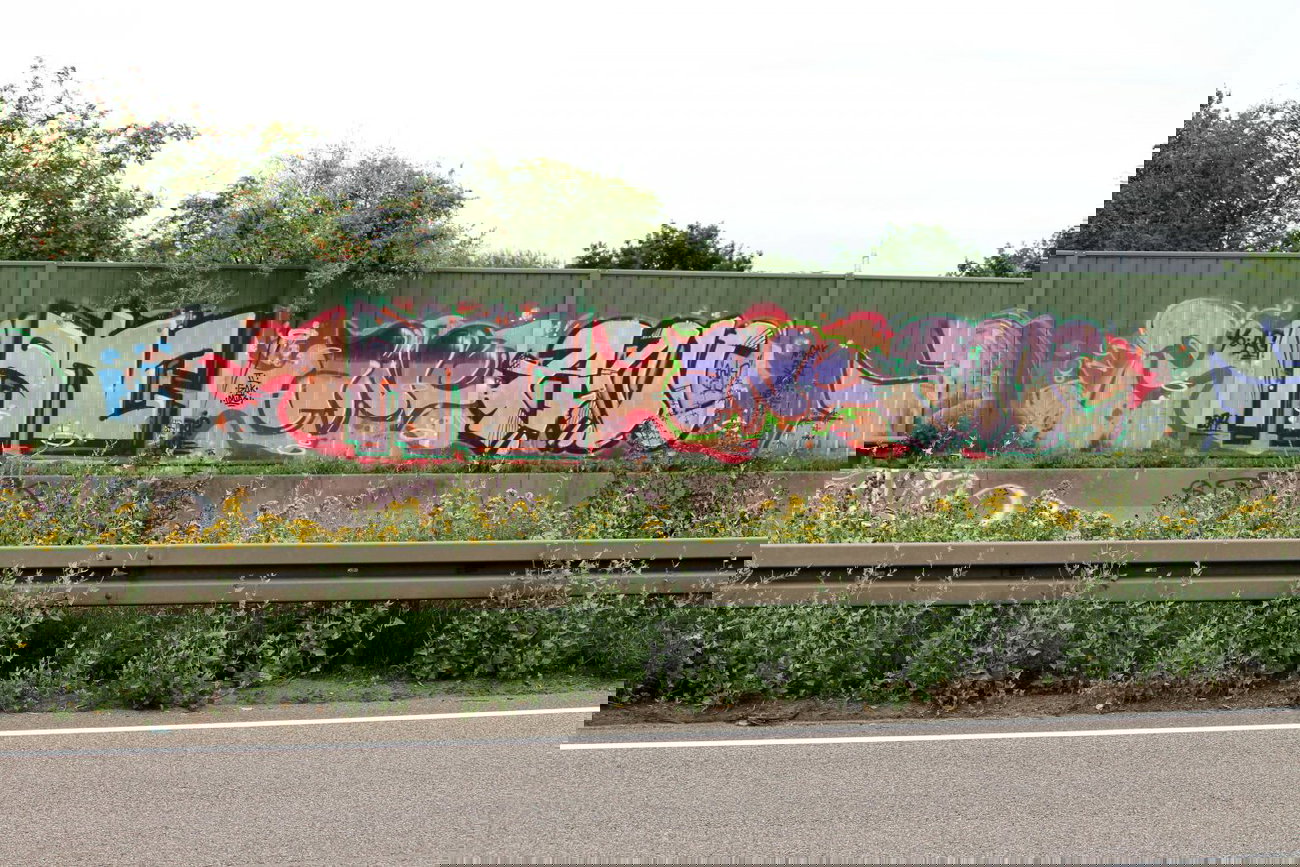 Graffiti Bombing - Photo by fragil - ANC, ANC, ANC