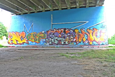 Graffiti Wall - Photo by fragil - ANC, CIKIF, ANKA