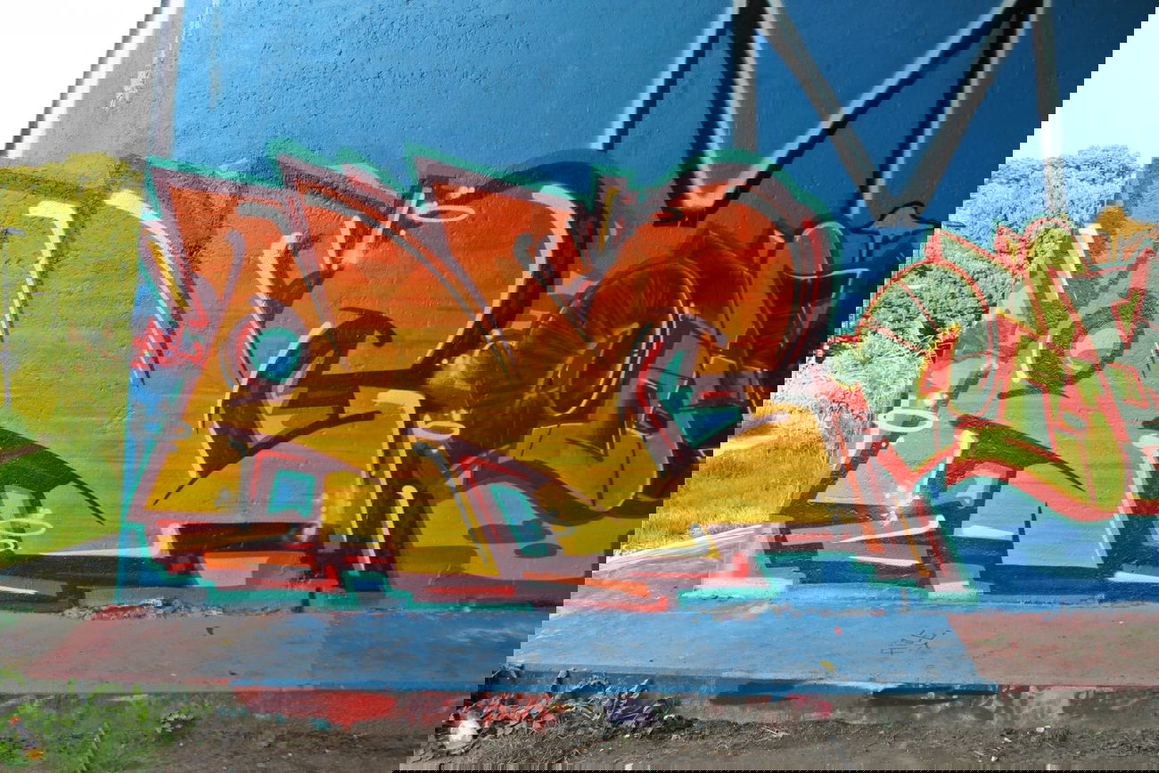 Graffiti Wall - Photo by fragil - ANC, Amsterdam