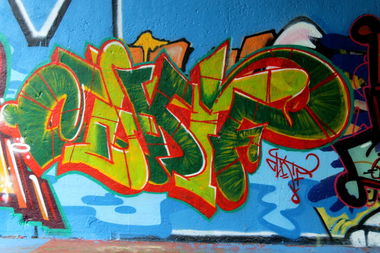 Graffiti Wall - Photo by fragil - CIKIF, Amsterdam