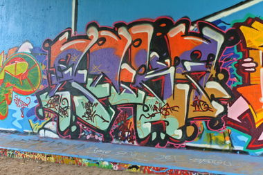 Graffiti Wall - Photo by fragil - ANKA, ANC, Amsterdam