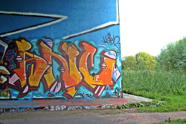 Graffiti Wall - Photo by fragil - ANC, Agil, Amsterdam