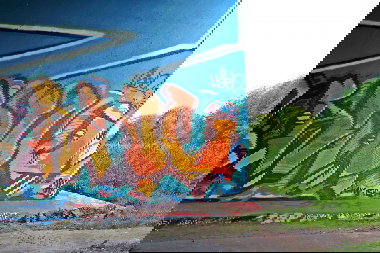 Graffiti Wall - Photo by fragil - ANC, Agil, Amsterdam