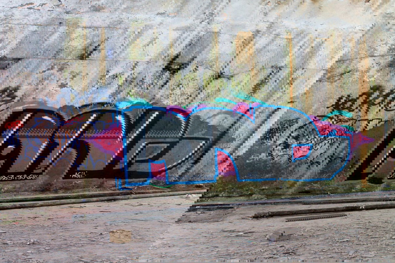 Graffiti Bombing - Photo by fragil - ANC