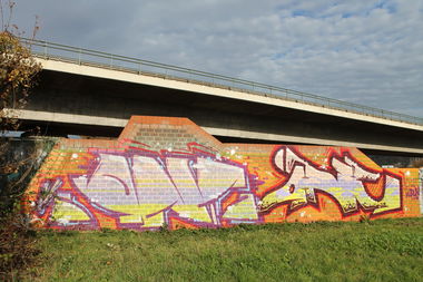 Graffiti Bombing - Photo by fragil - ANC, ANC