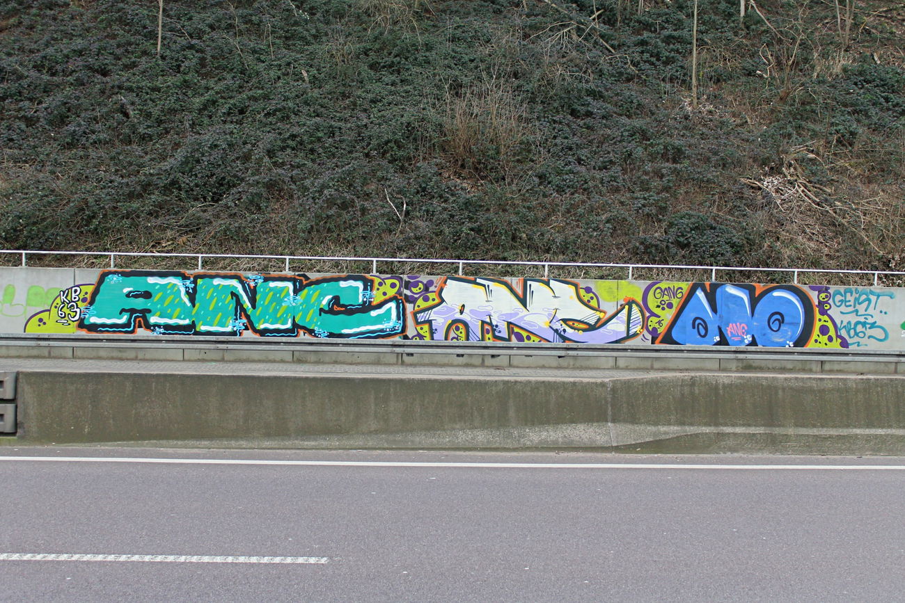 Graffiti Bombing - Photo by fragil - ANC, ANC, ANC