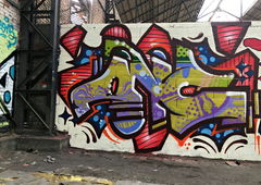 Graffiti Bombing - Photo by fragil - ANC