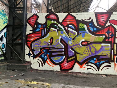 Graffiti Bombing - Photo by fragil - ANC