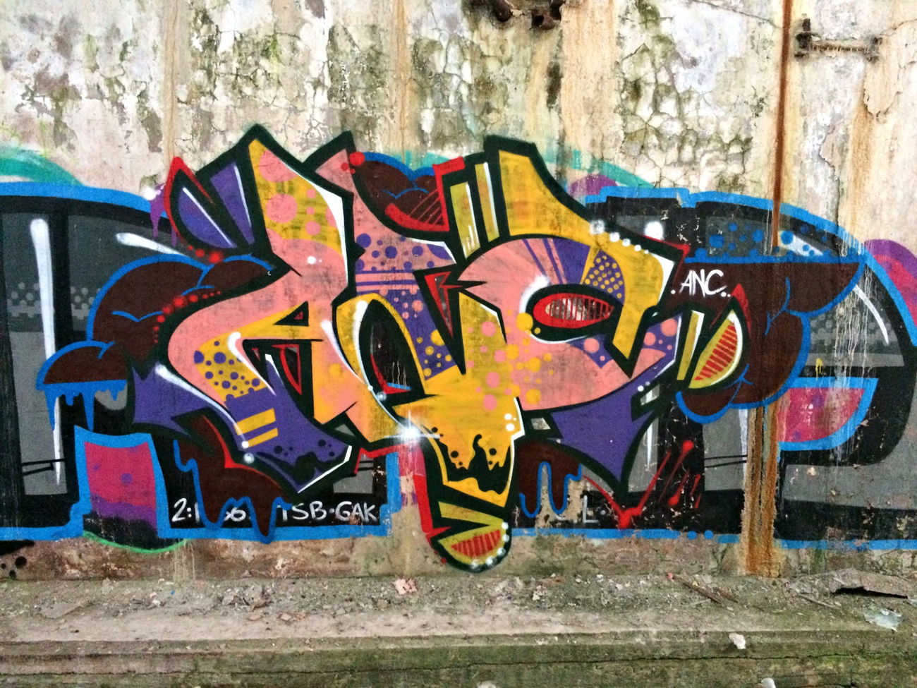 Graffiti Bombing - Photo by fragil - ANC