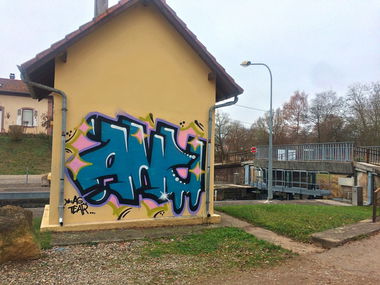 Graffiti Bombing - Photo by fragil - ANC
