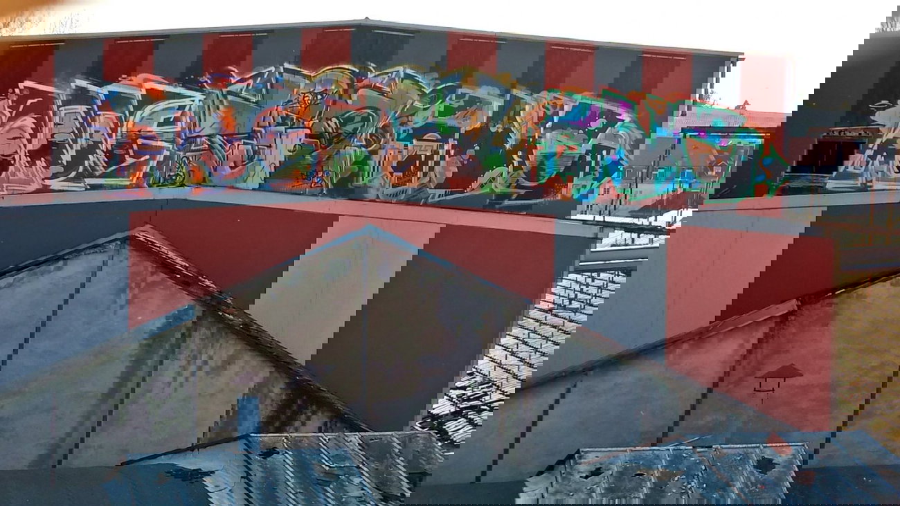 Graffiti Bombing - Photo by fragil - ANC, TED, ANC