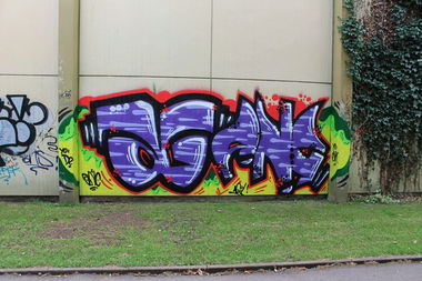 Graffiti Bombing - Photo by fragil - AG, ANC