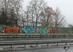 Graffiti Bombing - Photo by fragil - ANC, IMC, ANC