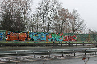 Graffiti Bombing - Photo by fragil - ANC, IMC, ANC