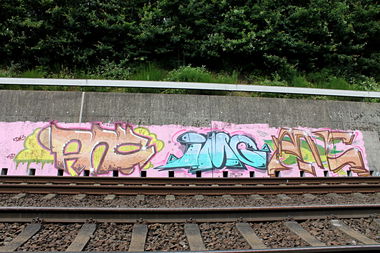 Graffiti Bombing - Photo by fragil - ANC, IMC, ANC