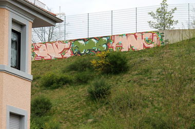 Graffiti Bombing - Photo by fragil - ANC, ANC, ANC