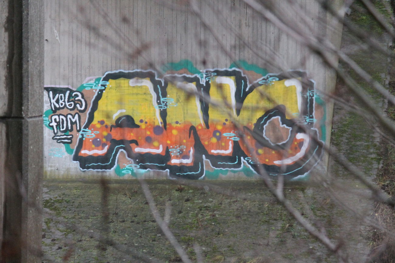 Graffiti Bombing - Photo by fragil - ANC