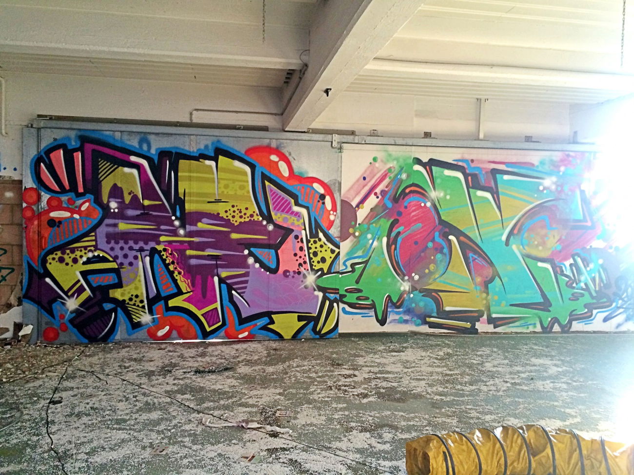 Graffiti Bombing - Photo by fragil - ANC, ANC