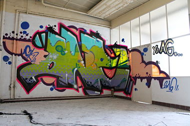 Graffiti Bombing - Photo by fragil - ANC