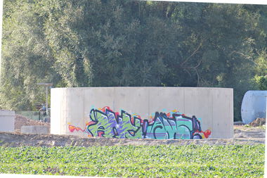 Graffiti Bombing - Photo by fragil - ANC, ANC