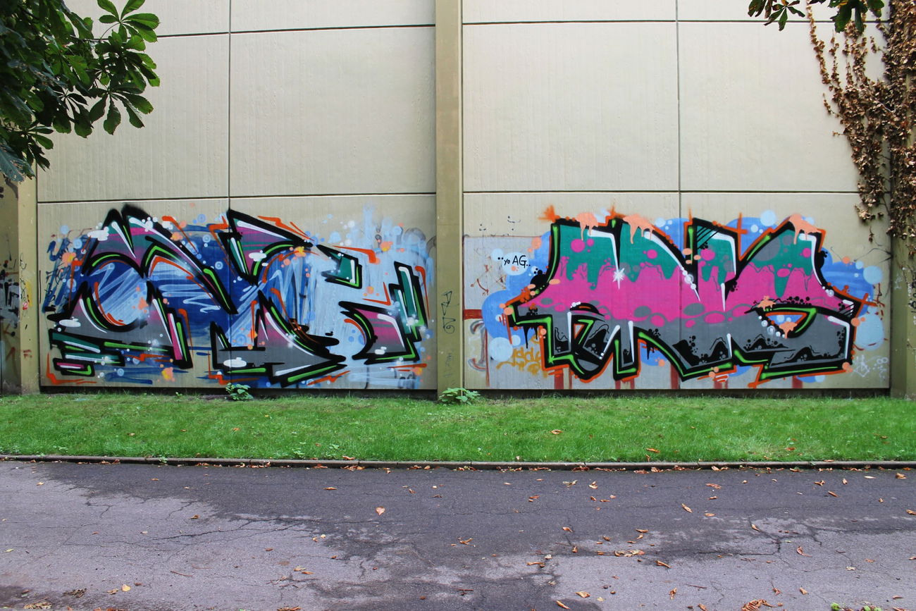 Graffiti Bombing - Photo by fragil - ANC, ANC