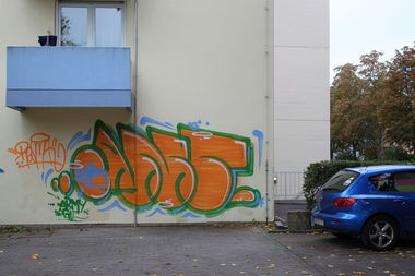 Graffiti Wall - Photo by fragil - ANC